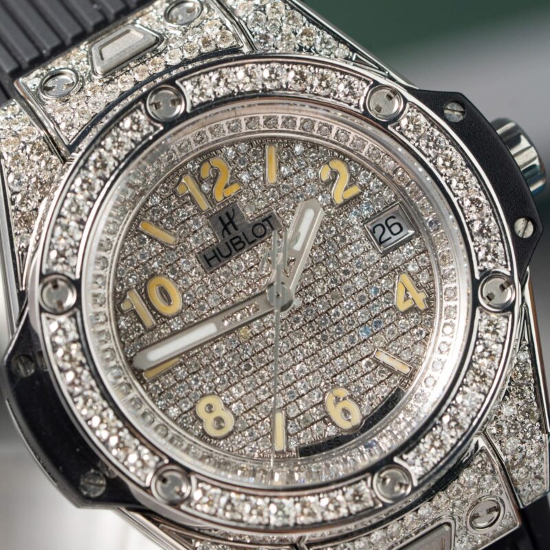 z5745416981530_79aefa153a1cc9323779d97a89683a20-800x800 Hublot Big Bang One Click Steel Full Pav¨¦ Custom Natural Diamonds Best Replica 39mm - Image 5