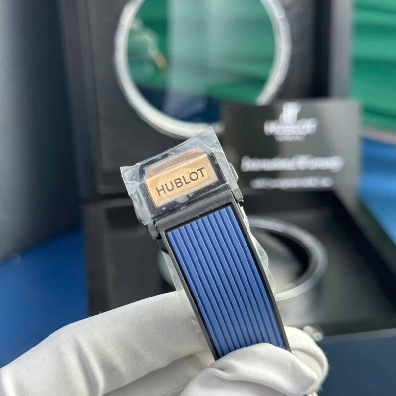 z5758186373089_4fead72e09b8050404a893529c94fe35-800x800 Hublot Big Bang Unico King Gold Blue Dial Best Replica BBF 42mm - Image 7