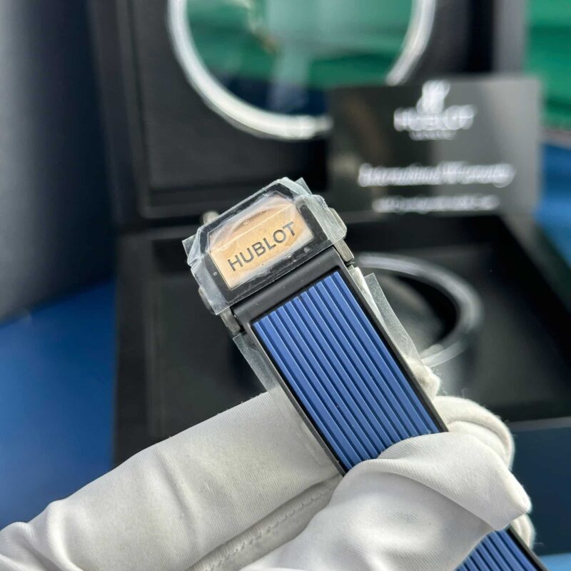 z5758187072091_6ee4aa88aa66dc4b2077e733d3c3db20-1-800x800 Hublot Big Bang Unico King Gold Blue Ceramic Best Replica BBF 42mm - Image 7